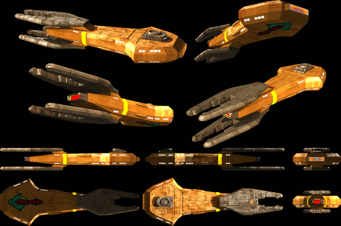 Cardassian Ermac class Scout by 1Wyrmshadow1 on DeviantArt
