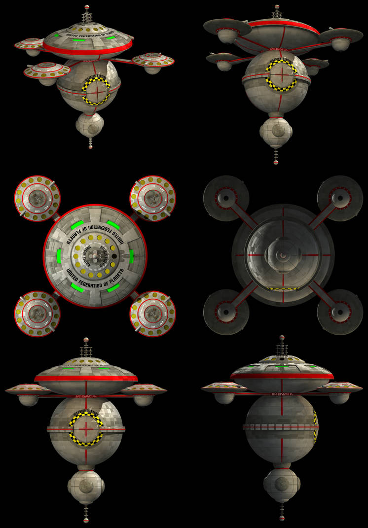 Forbin Class Type F 'Forbin' class Moebius Station, UFP by 1Wyrmshadow1 on DeviantArt