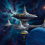 Neptune Station, Rick Sternbach style