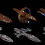 MIrror Universe Alien Fleet Isometric
