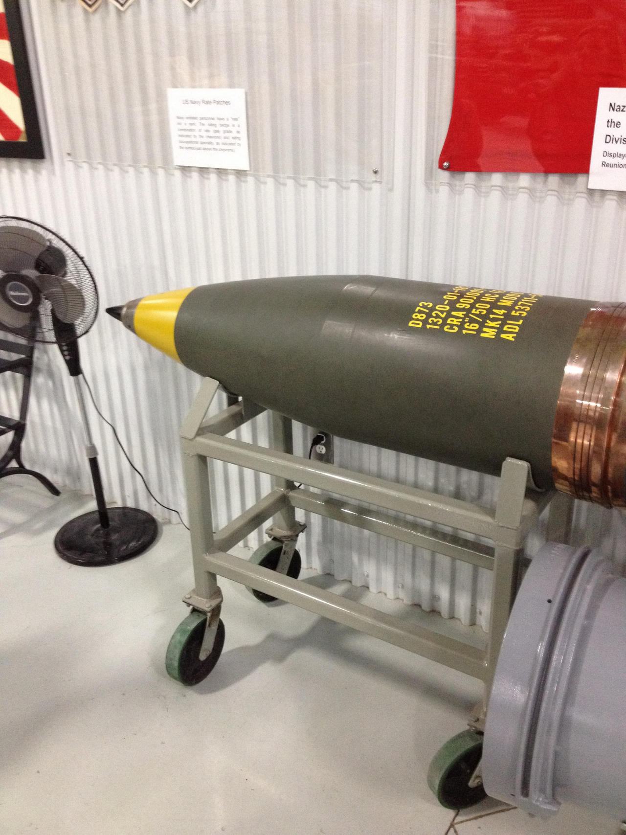 16 inch battleship shell by LexiMorgan1997 on DeviantArt