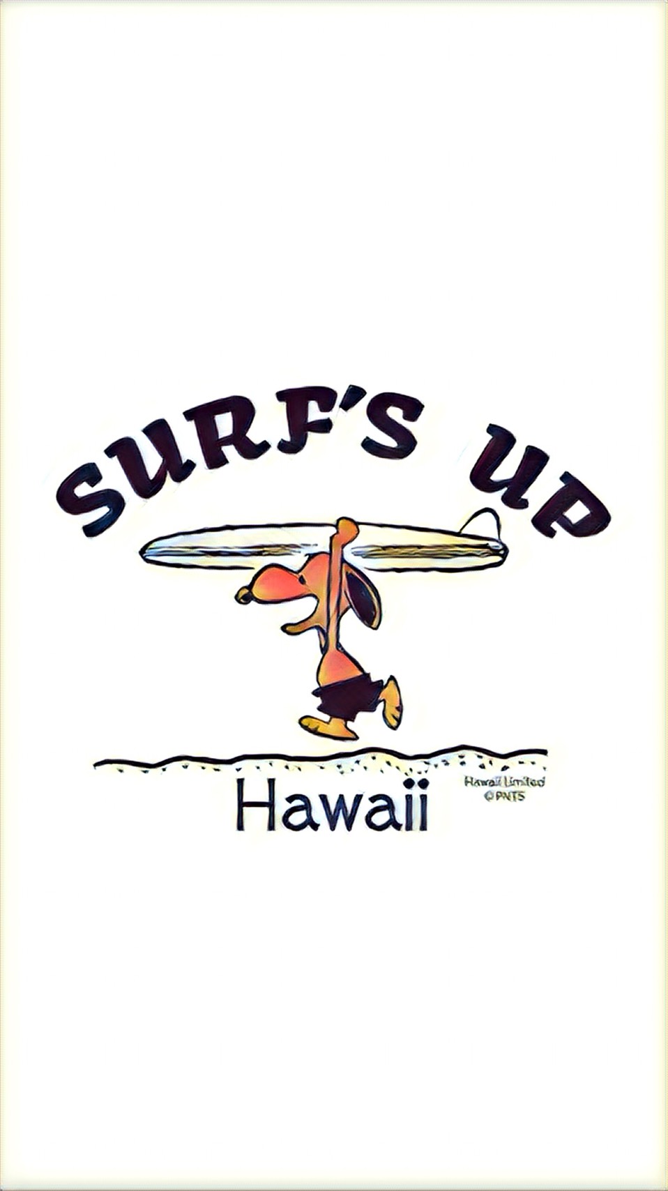 Snoopy Hawaii Surf Iphone Wallpaper By Possibility8 On Deviantart