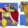 Bowser and Benny Wardrobe Swap