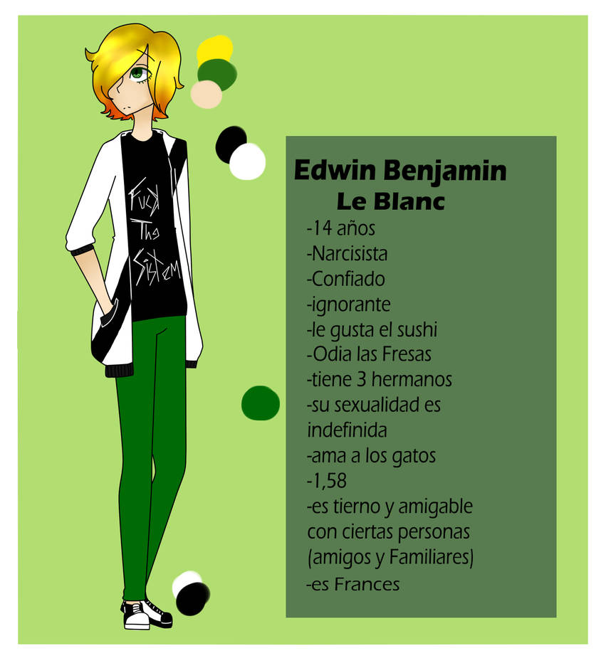 Edwin Benjamin by MissOtaku312 on DeviantArt