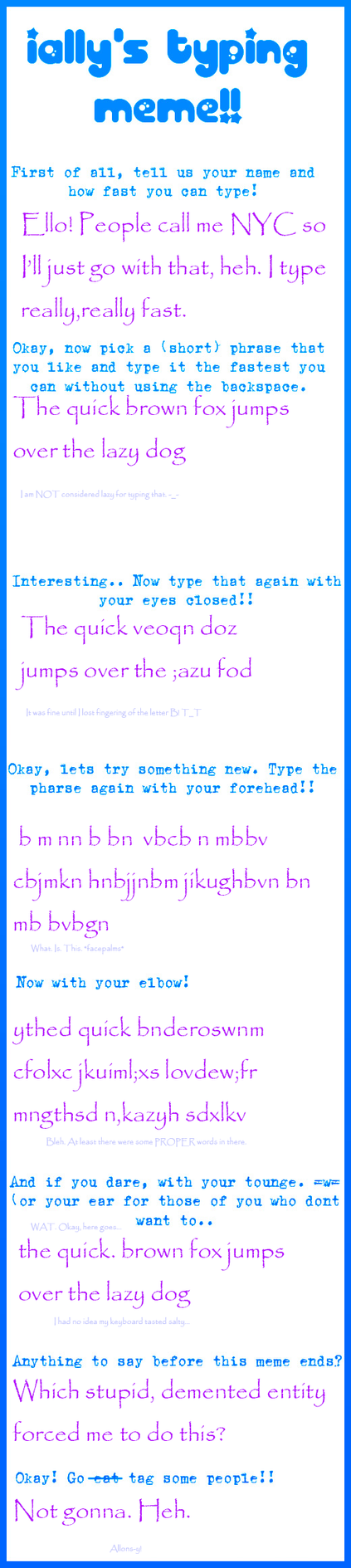 Typing meme by Quasi-Harkness on DeviantArt