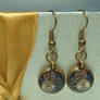 Steampunk earrings