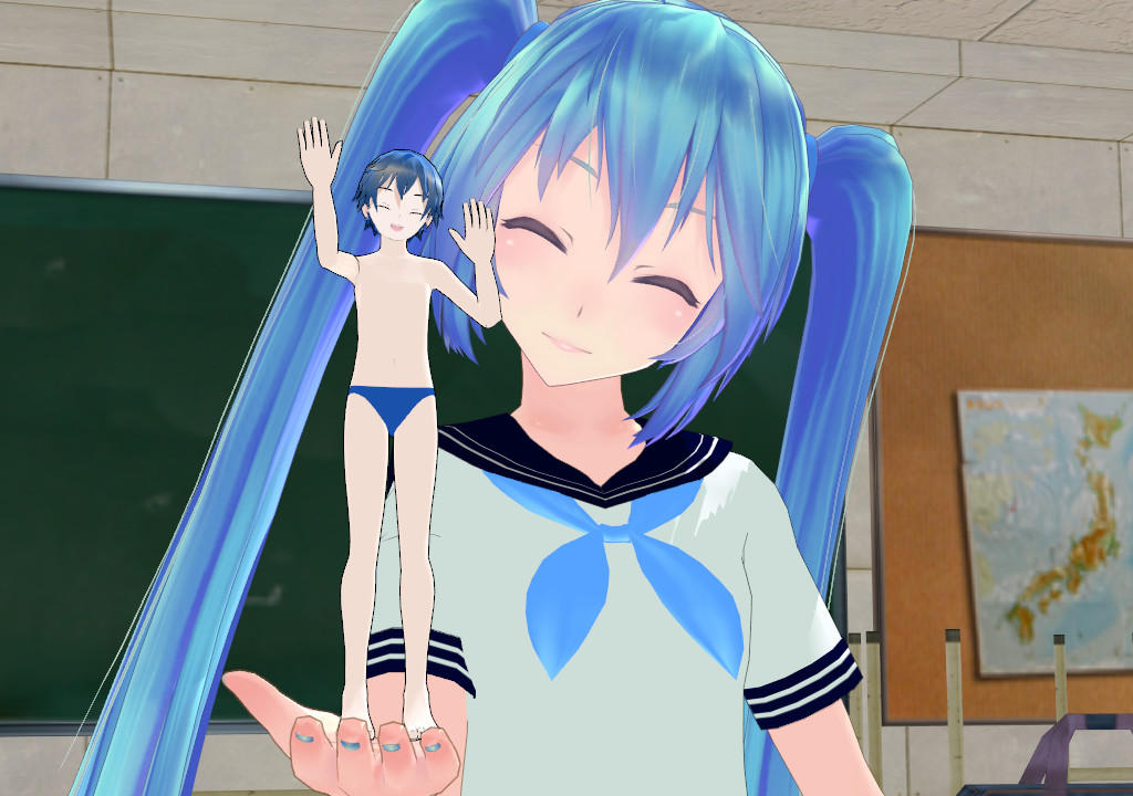 Acesces Giantess MMD - FIXED MY PC! by JohnCarper on DeviantArt