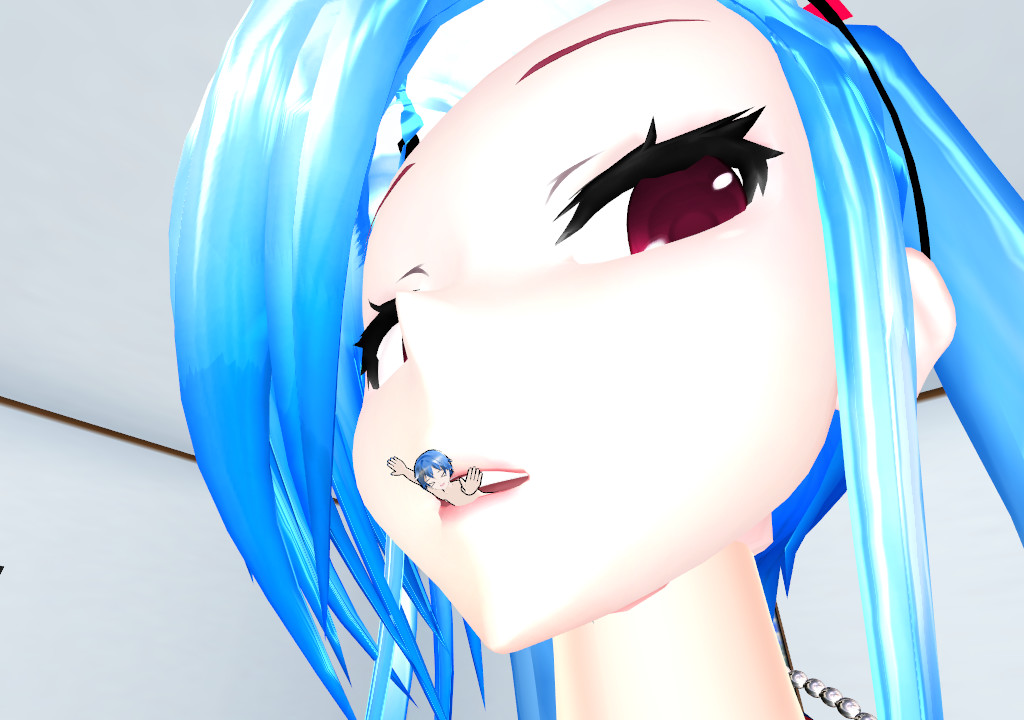 Acesces Giantess MMD - A little treat by JohnCarper on DeviantArt