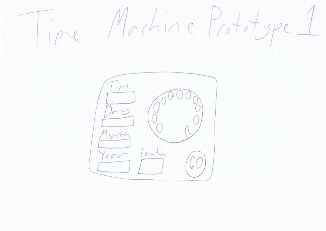 Time Machine Prototype Time Machine Prototype 1 by MrScrore on DeviantArt