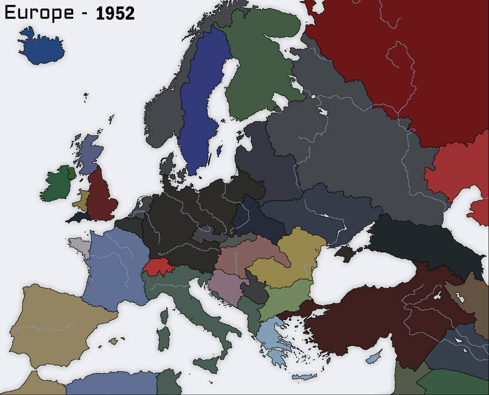 TNO - Europe in 1952 by YoodleDoddle on DeviantArt