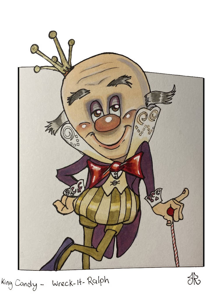 Wreck It Ralph Kin Candy King Candy Wreck-It-Ralph by JspenceRose on DeviantArt