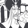 Sketch: Jafar being intelligent