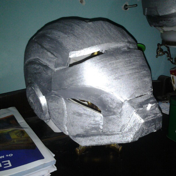 Ink Chroming Iron Helmet