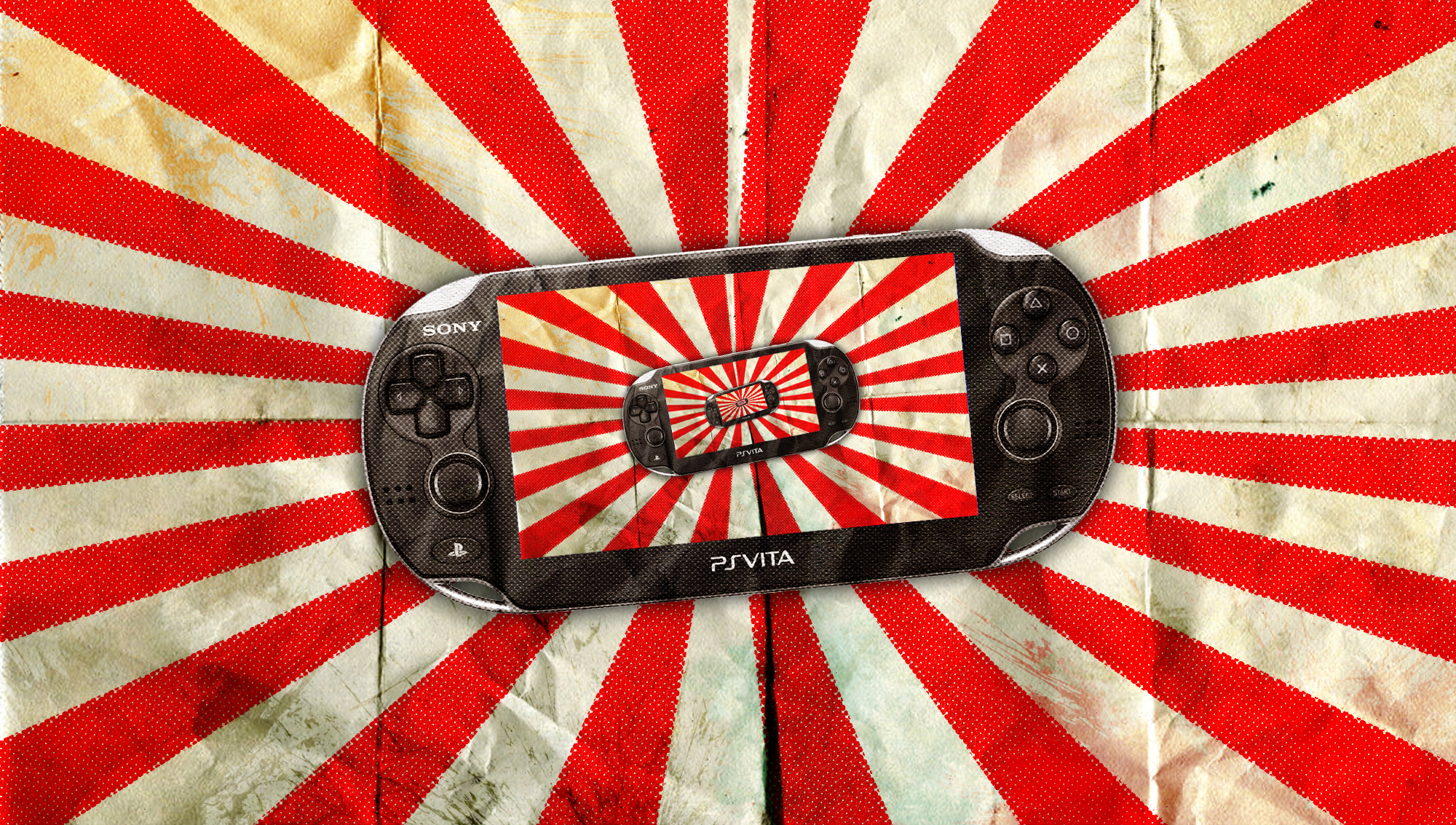 PS Vita backdrop retro