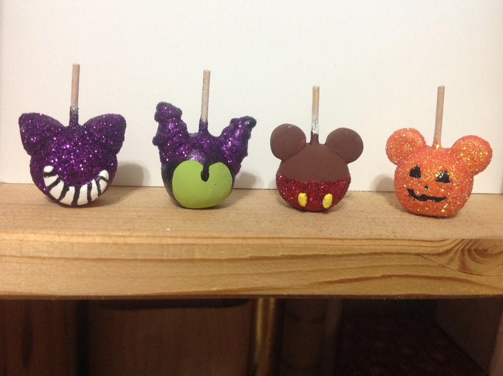 Disney Caramel Apples