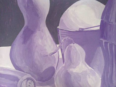 Purple still life