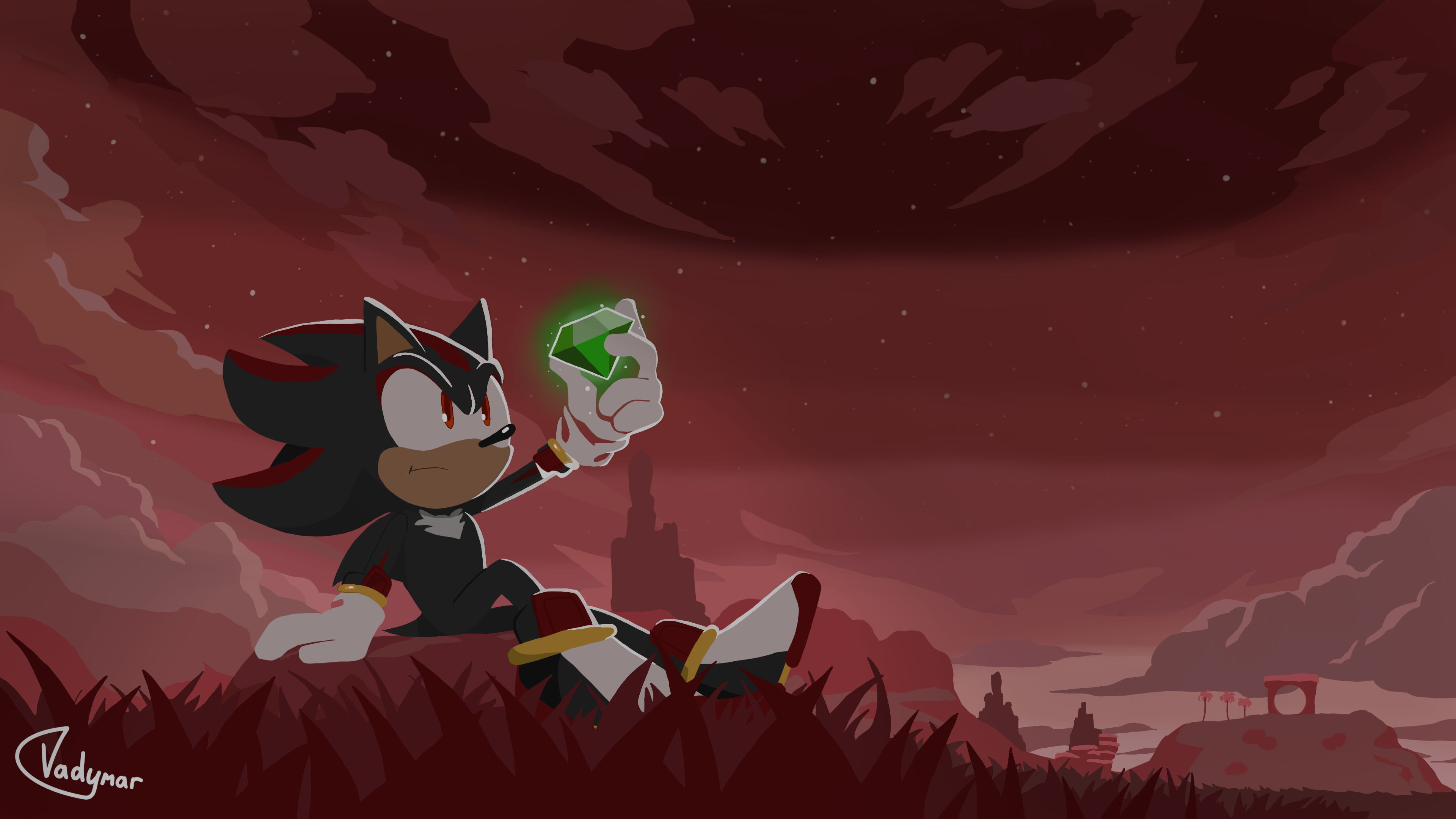 Shadow The Hedgehog - Sonic - Fan Art Wallpaper Download