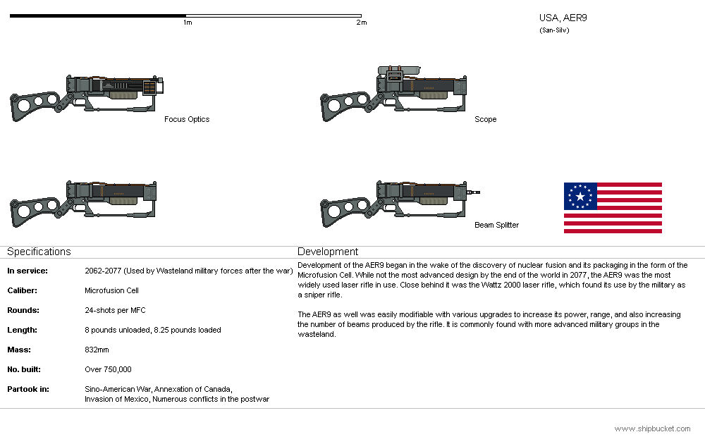 Laser Rifle Deviantart AER9 Laser Rifle by Joshua15543 on DeviantArt