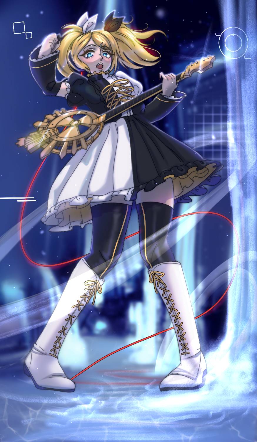 Meltdown Kagamine Rin by RuruKei on DeviantArt