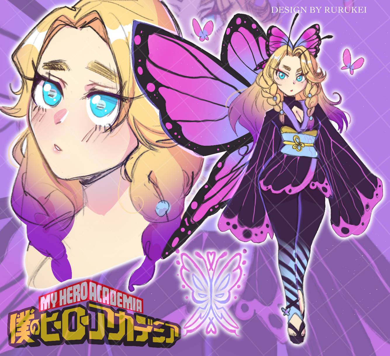 Rick Riker Dragonfly Deviantart (CLOSED) ADOPTABLE MHA BUTTERFLY by RuruKei on DeviantArt