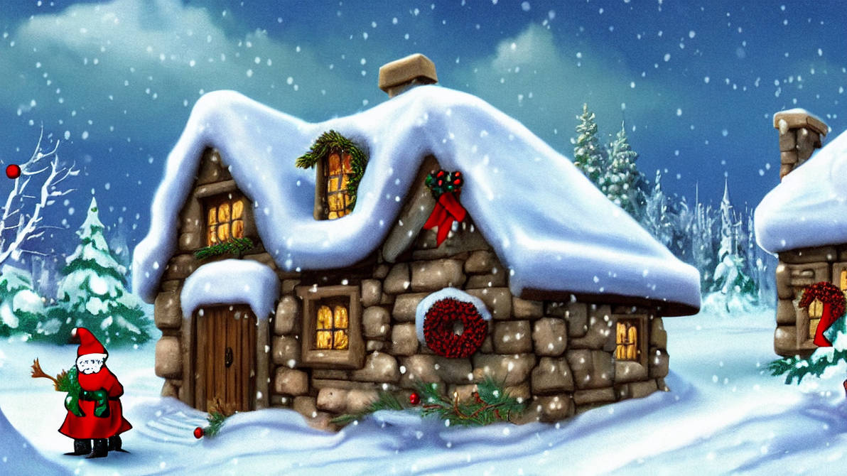 AI-Art: christmas winter wonderland by steto123 on DeviantArt