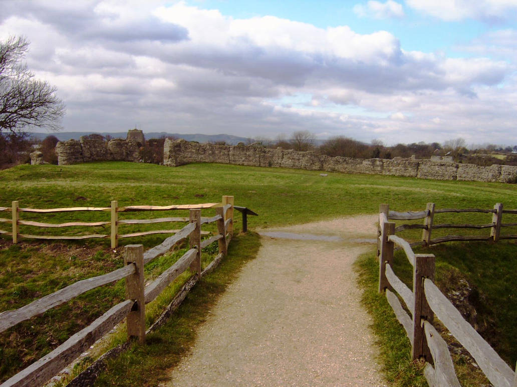 ground of pevensey castle by Emily-Flumpy on DeviantArt
