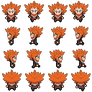 Lysandre Gen IV Pokemon Sprite Sheet