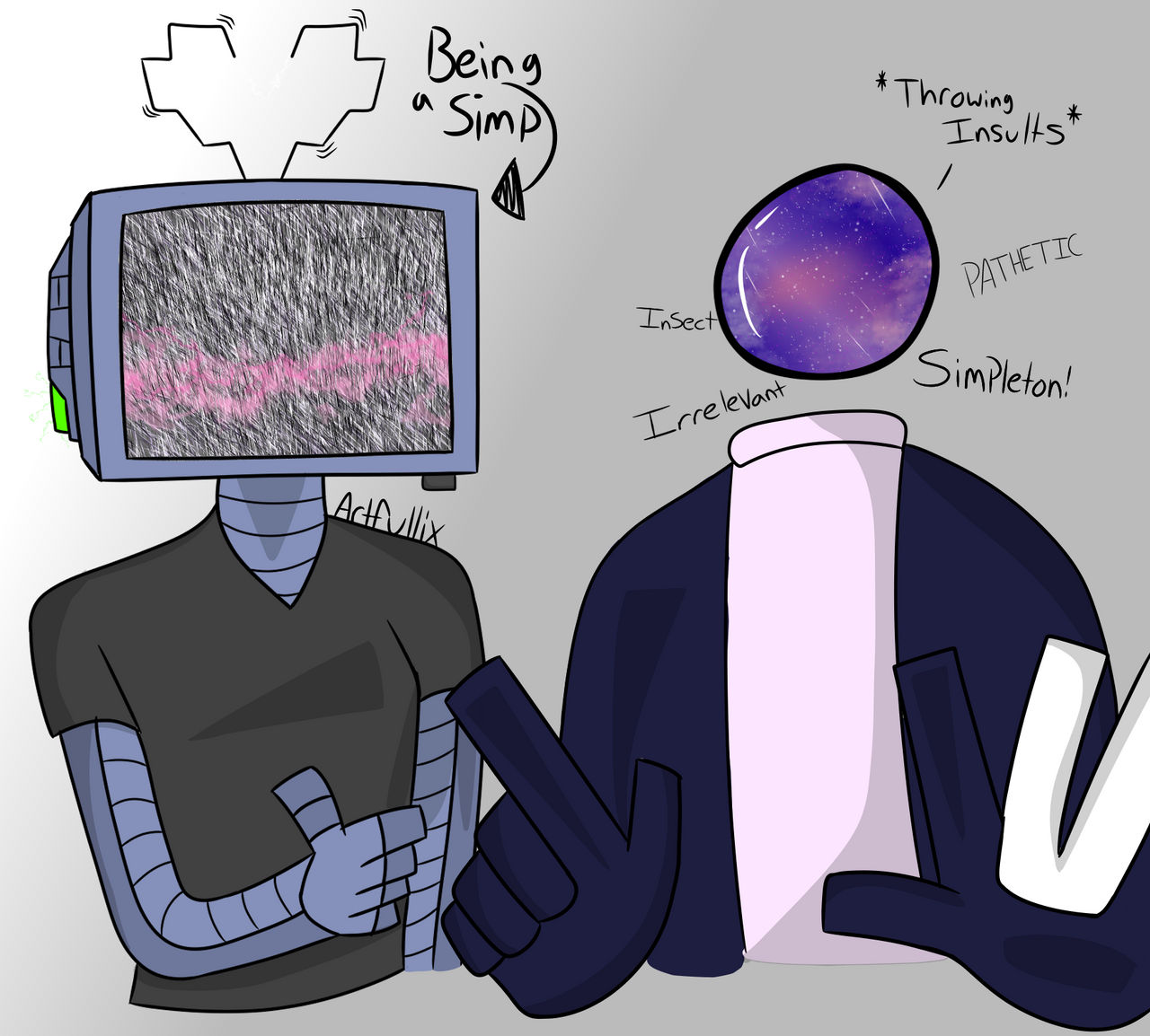 Static Team Deviantart DJSS and Static by Aliencat121 on DeviantArt