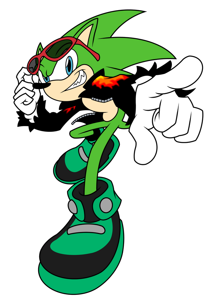 Archie Redrawn #1: Scourge the Hedgehog by TBTheGreat015 on DeviantArt