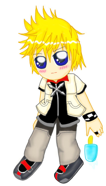 Chibi roxas - KH II by shakugannoshana17 on DeviantArt
