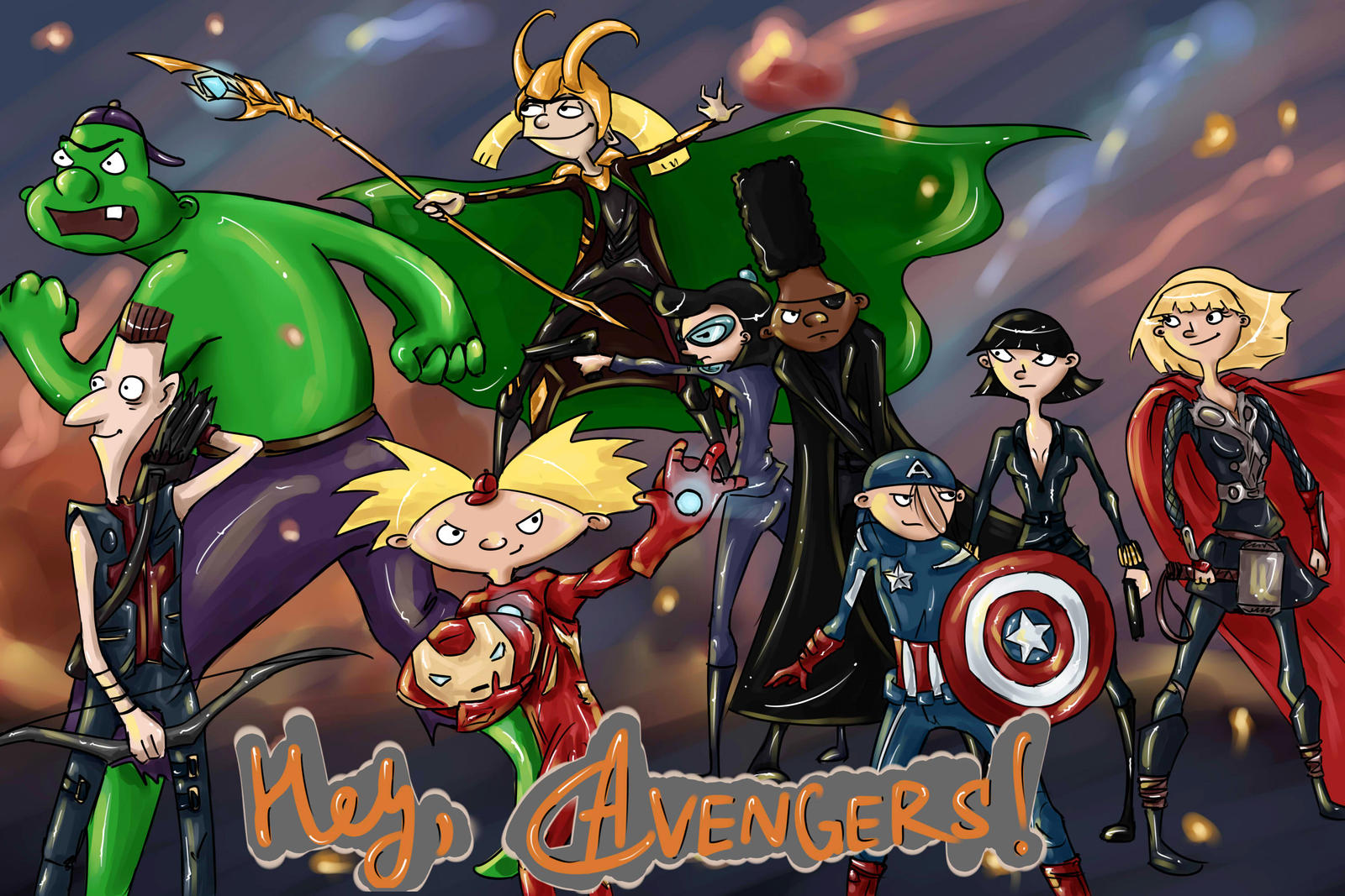 Hey, Avengers!