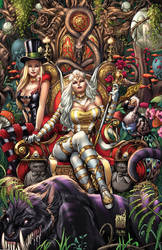 Zenescope Wonderland #10, M. Krome