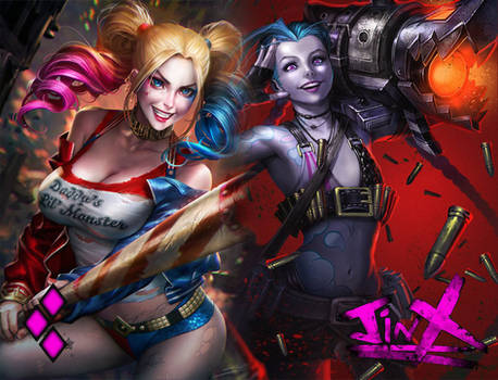 Harley Quinn X Jinx