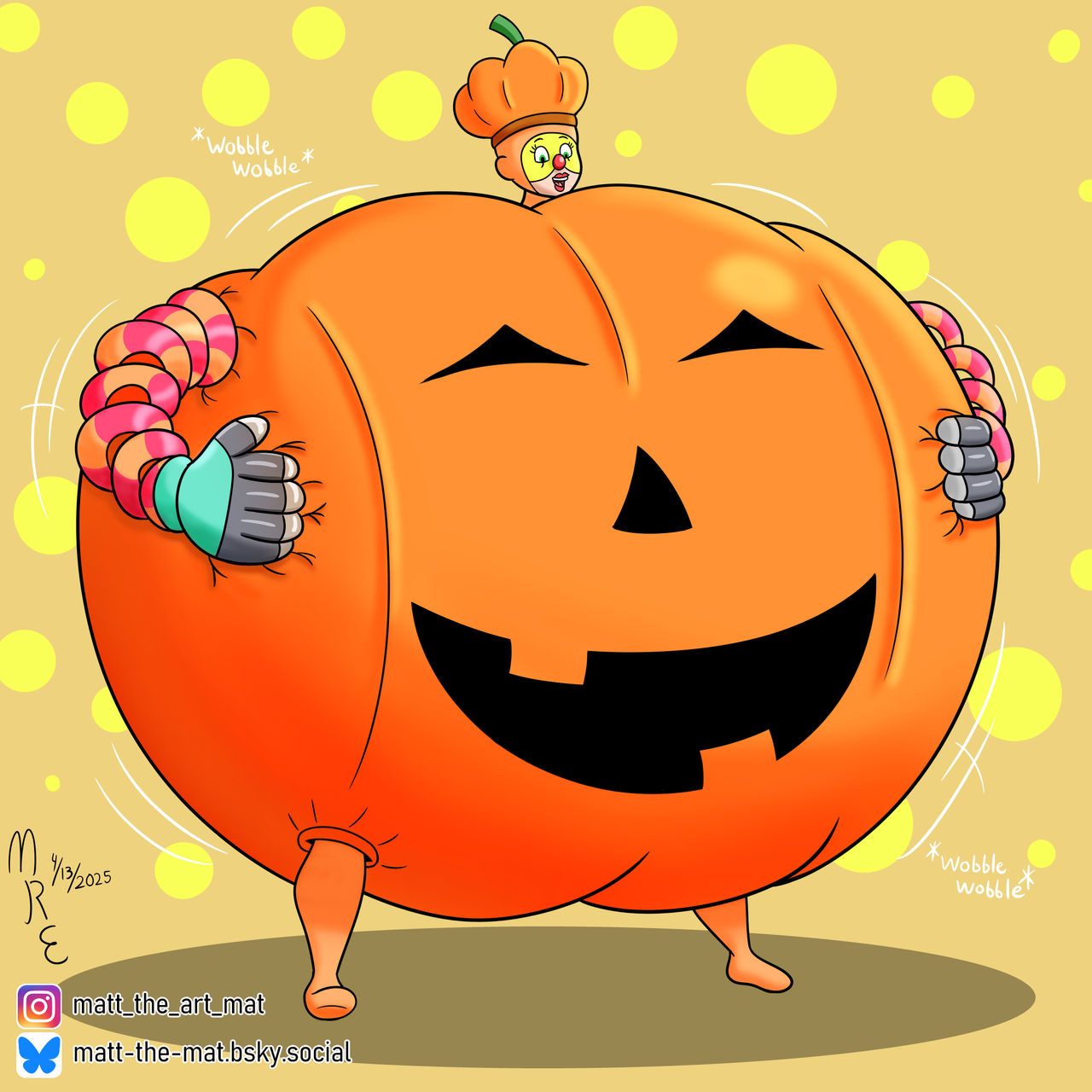 Lola Pop Pumpkin Suit