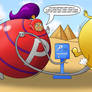 (COMM) Shantae and Daisy with Inflated Suits