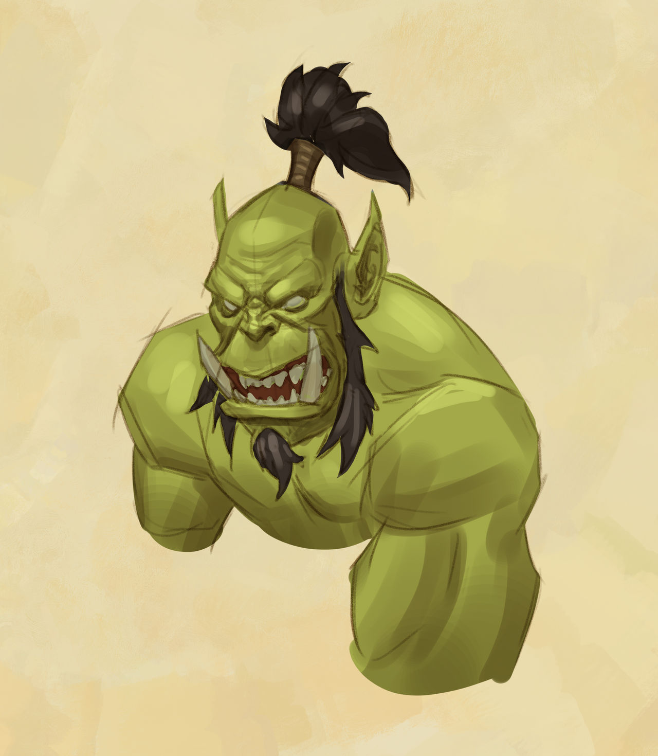 Random Orc Random Orc Sketch by SergioStrano on DeviantArt