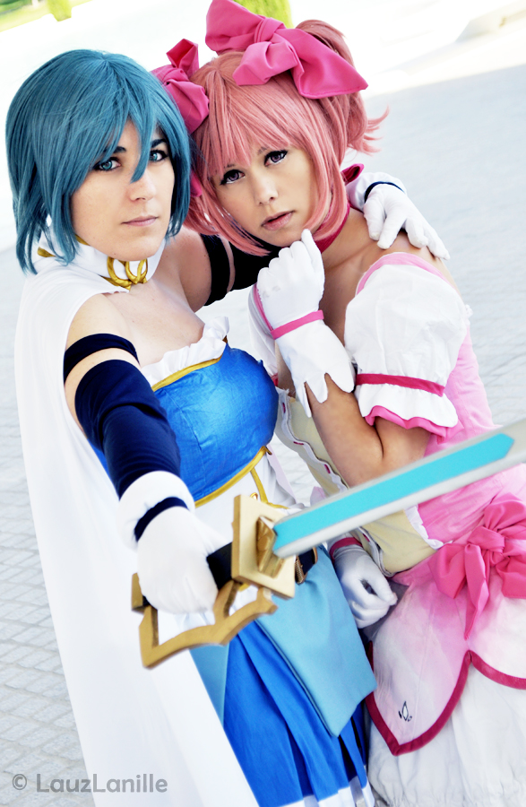 Sayaka and Madoka