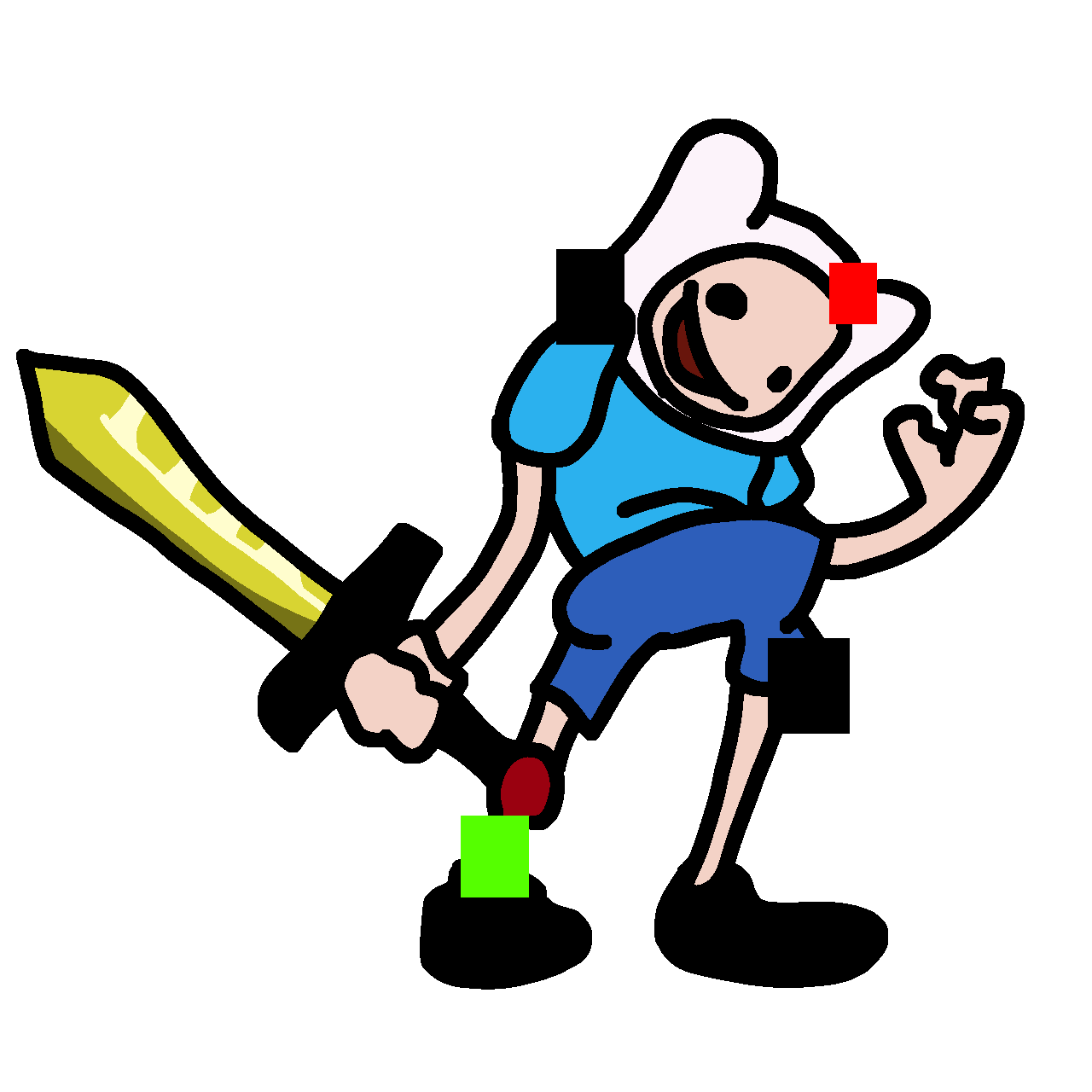 Pibby Finn by Mraelol on Newgrounds