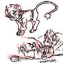 Petstuck Karkat sketches.