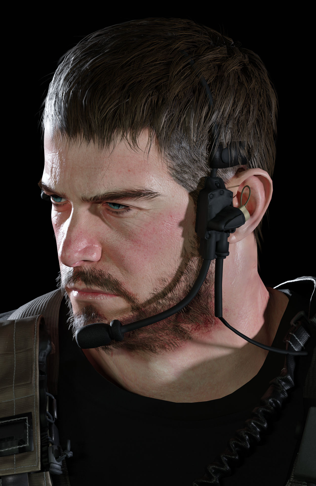 Chris Redfield Rpd Chris Redfield by Ludens2005 on DeviantArt