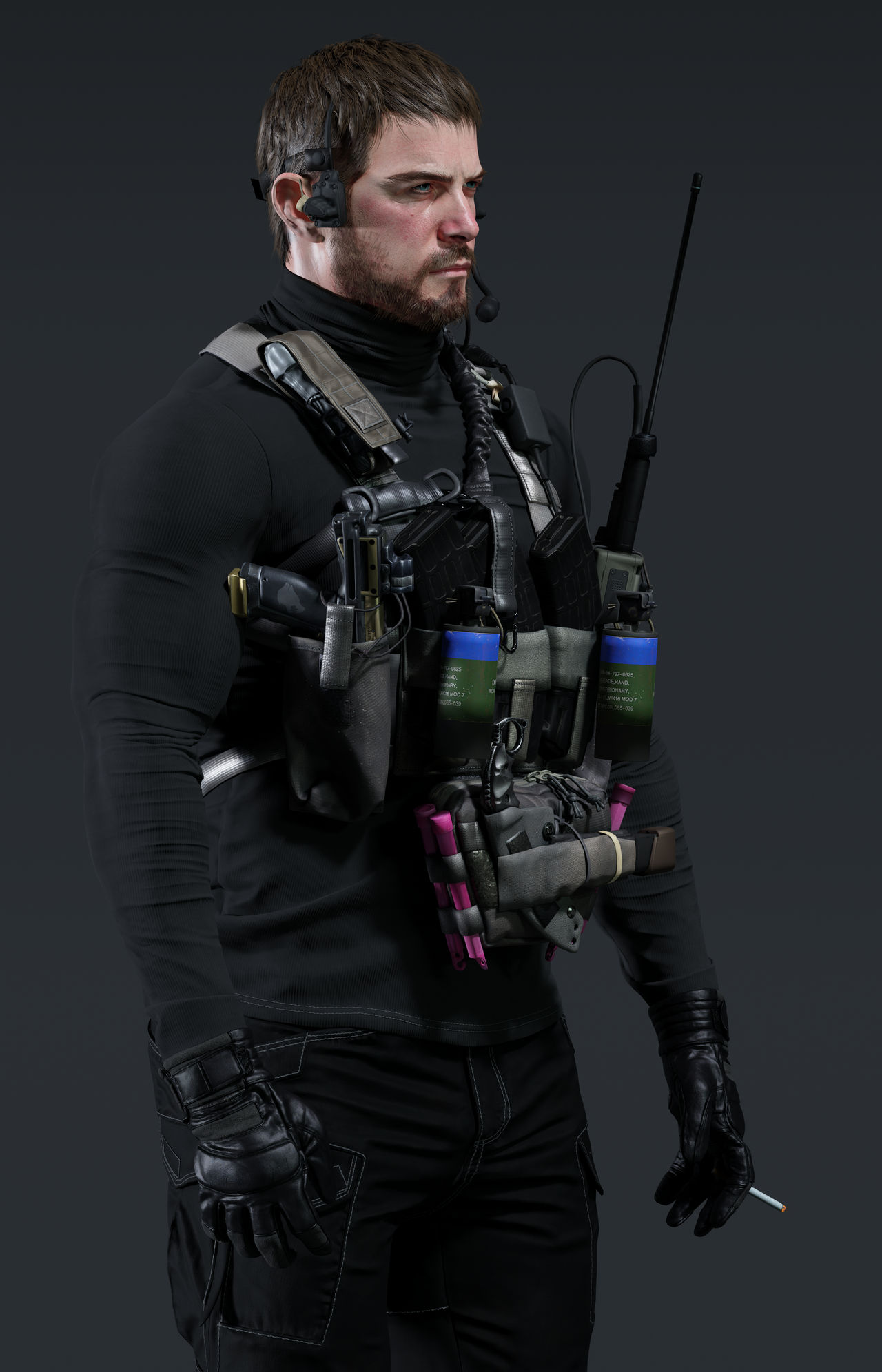 Chris Redfield by Ludens2005 on DeviantArt