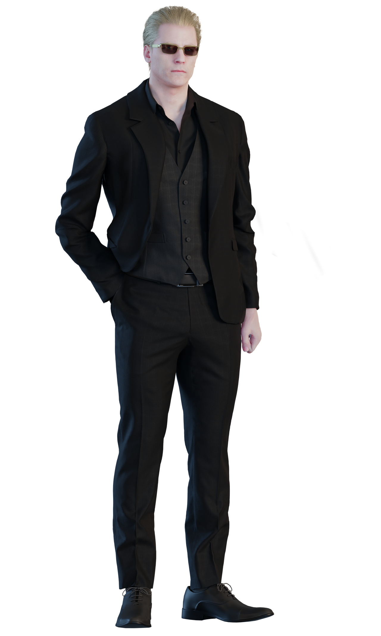 Albert Wesker 'png' by Ludens2005 on DeviantArt