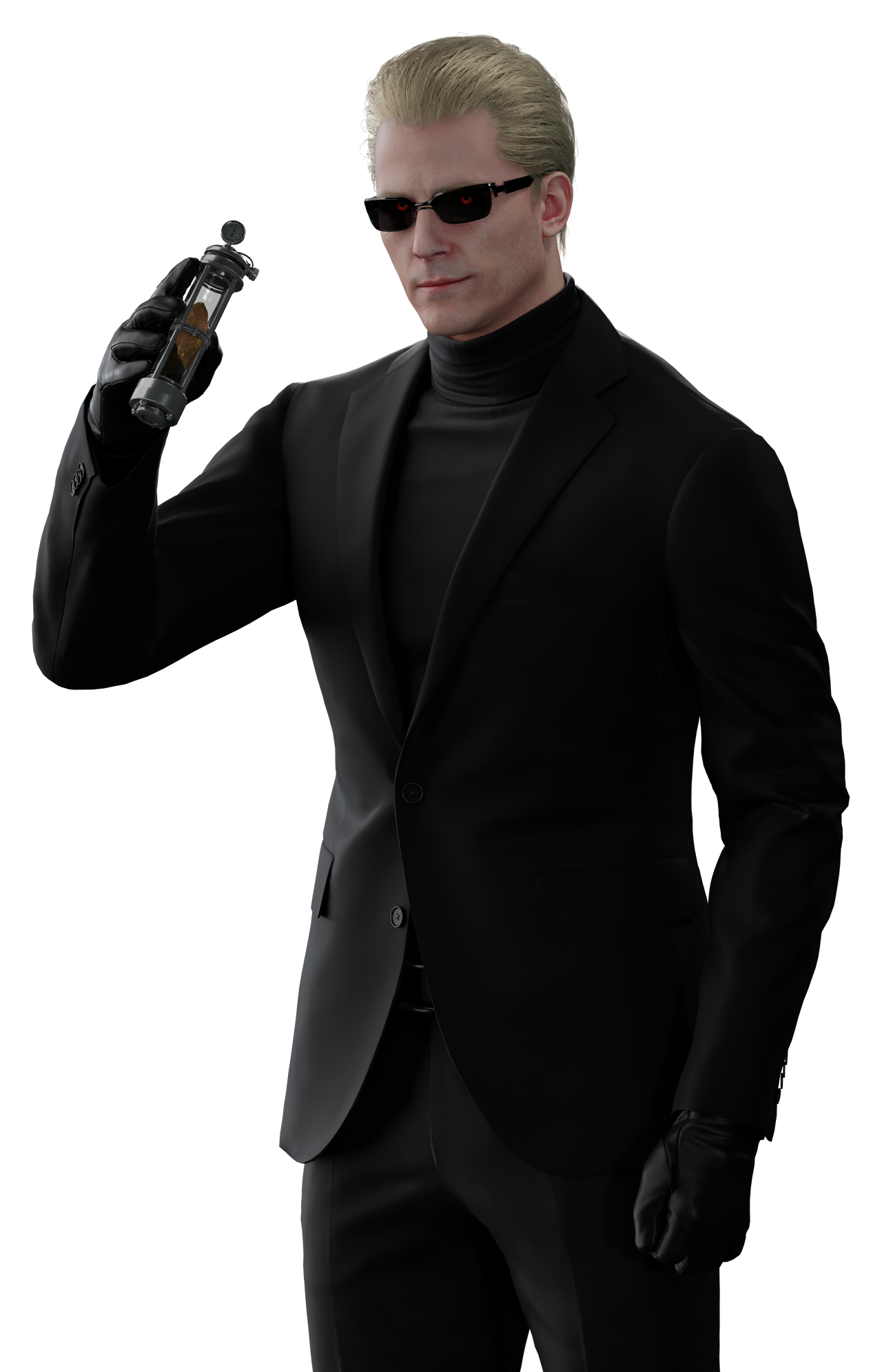 Albert Wesker 'png' by Ludens2005 on DeviantArt