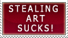 Art Theft Stamp - DeMaulwurfn