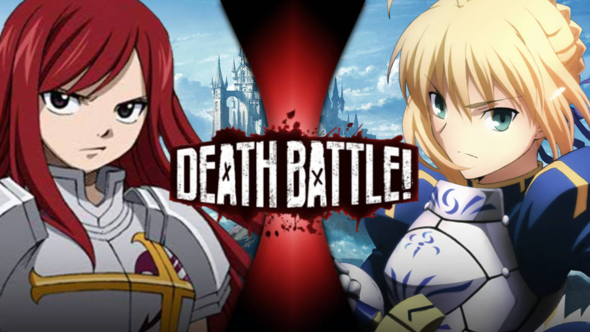 Erza Scarlet vs Saber (Fairy Tail vs Fate) by Nico-lego on DeviantArt