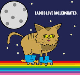 LADIES LOOOVE ROLLERSKATES