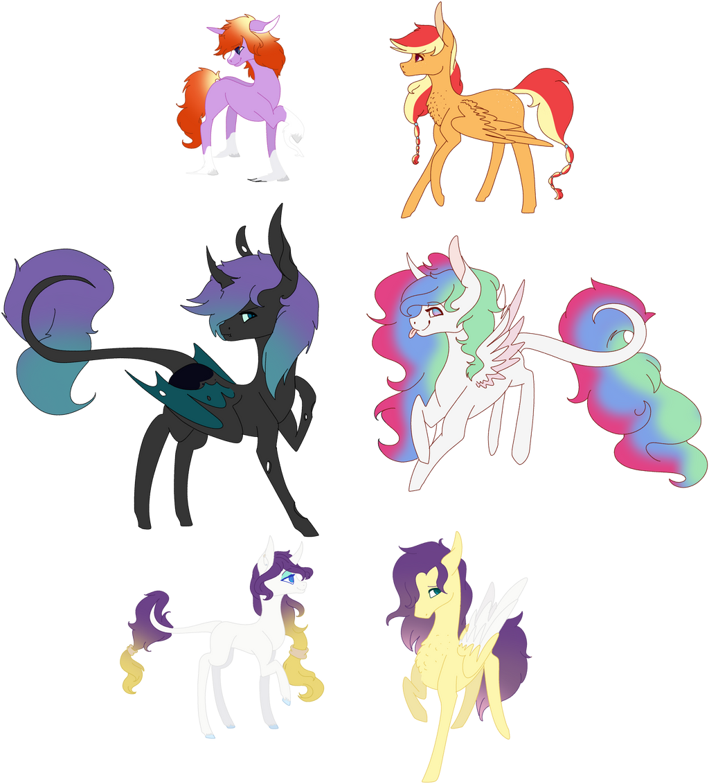 Mlp Next Gen Color Guide MLP next gen by TripleSP on DeviantArt