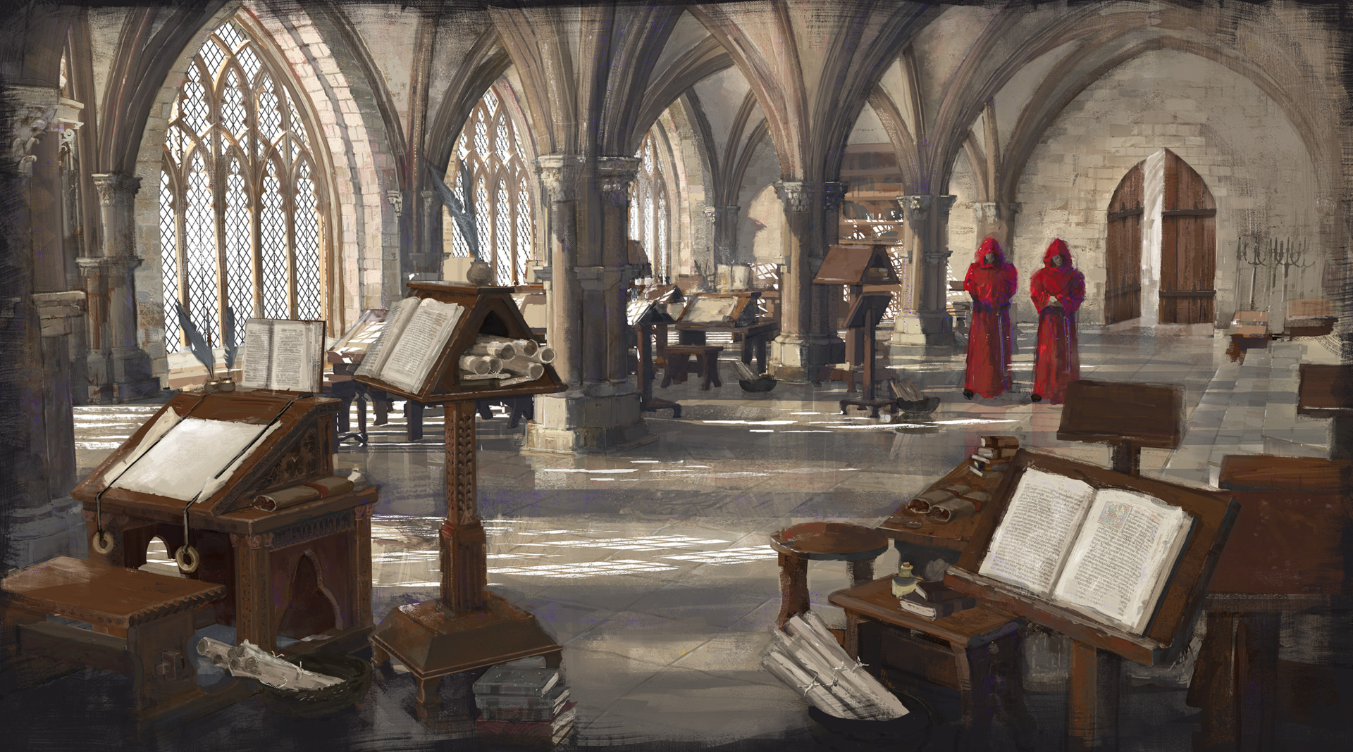 Scriptorium Border Scriptorium by RuedyStacher on DeviantArt