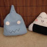 Plushies of Al and onigiri