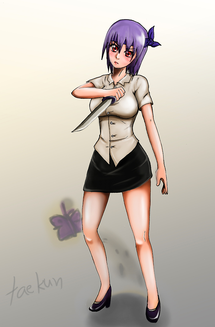 Ayane in Uniform